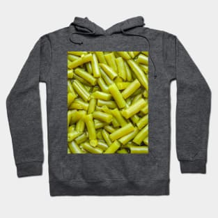 Green Beans Food Photograph Hoodie